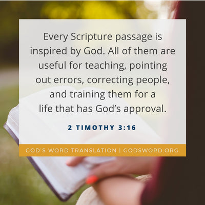 Comparing 2 Timothy 3:16
