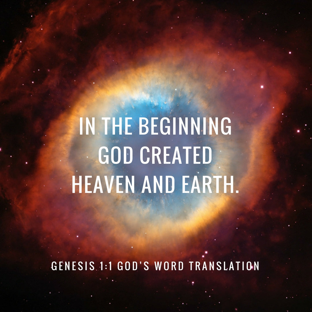 Compare Genesis 112 In the beginning God created heaven and earth