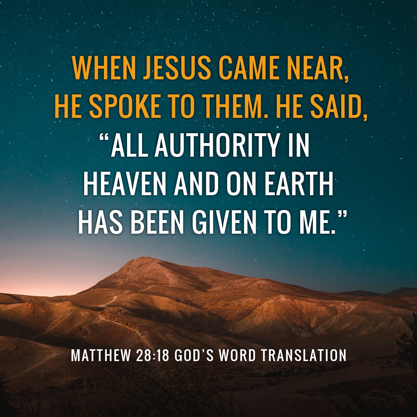 Comparing Matthew 28:18 All Authority In Heaven And On Earth – God’s 