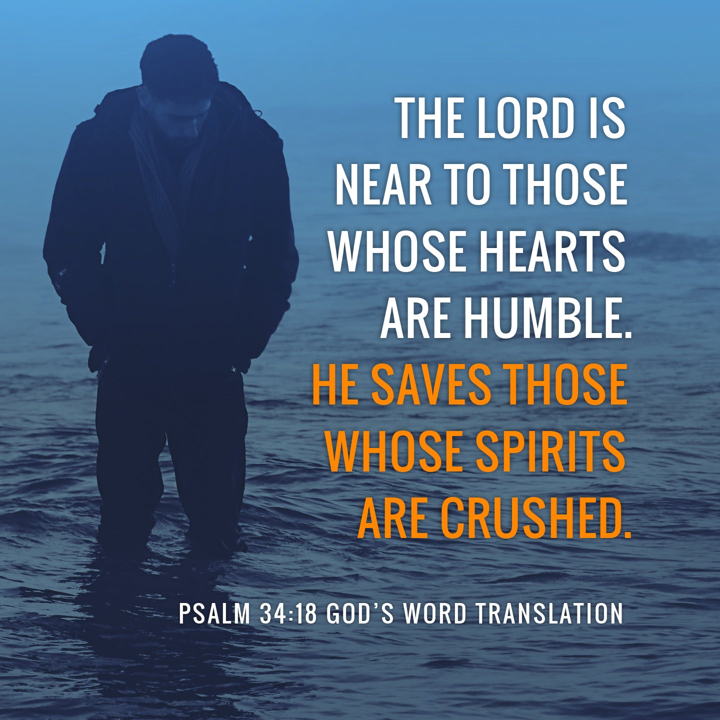 Compare Psalm 34:17-18 The LORD saves those whose spirits are