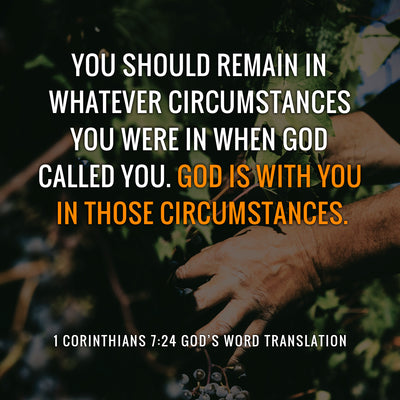 A Comparison of 1 Corinthians 7:21-24