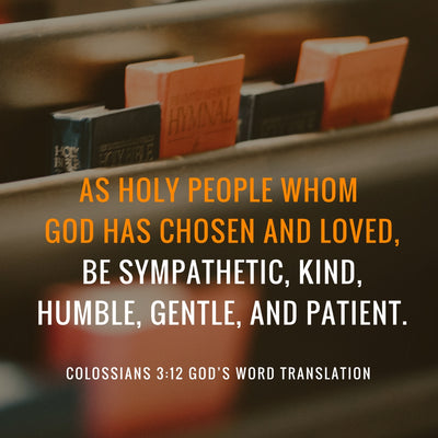 Comparing Colossians 3:12