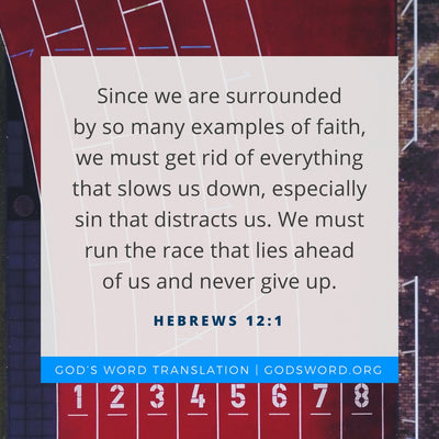 Compare Hebrews 12:1 in Four Translations