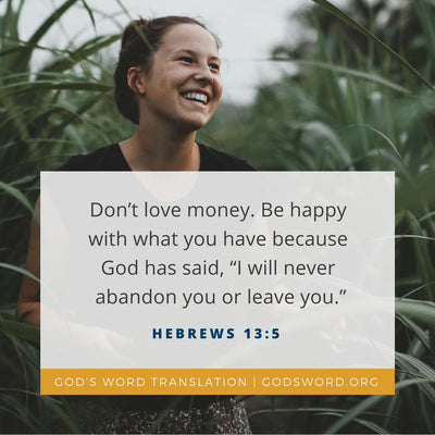Compare Hebrews 13:5 in Four Translations