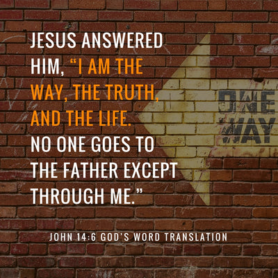 Compare John 14:6 in Four Translations