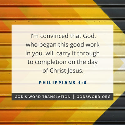 Comparing Philippians 1:6