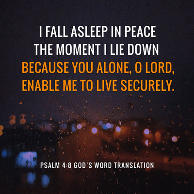 Compare Psalm 4:6-8 in Four Translations
