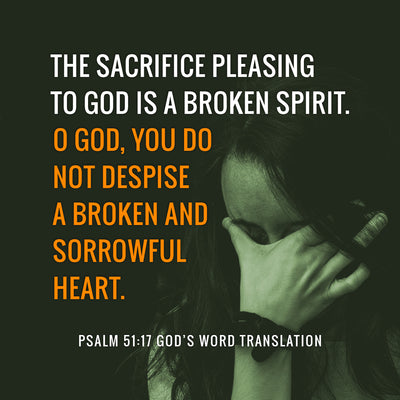 Compare Psalm 51:16-17 in Four Translations