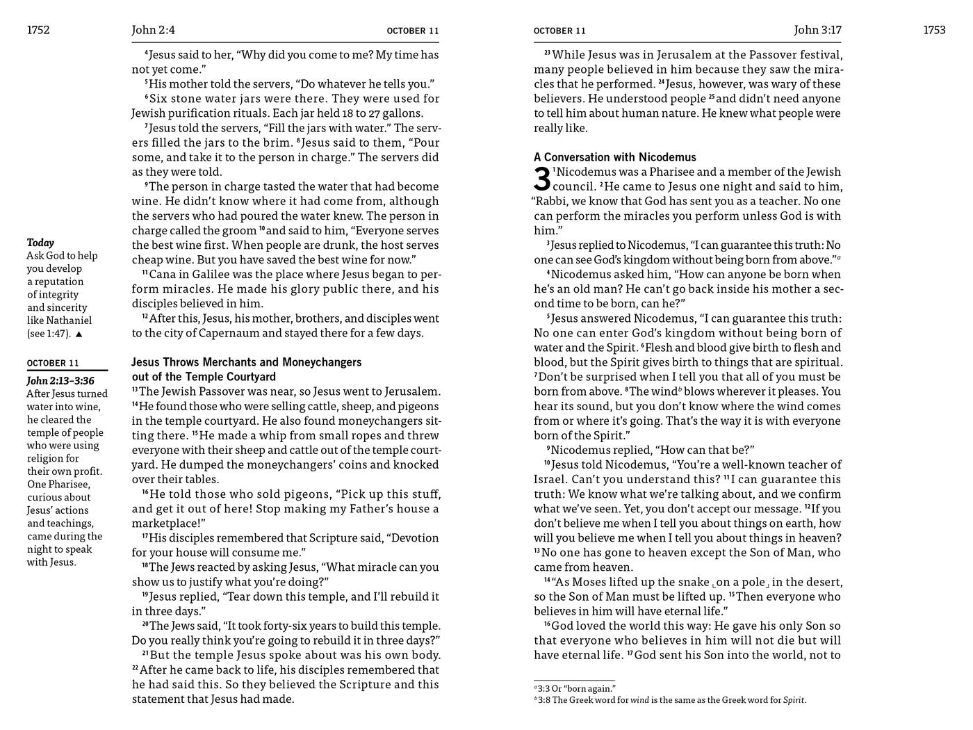Deluxe GOD’S WORD for Each Day: Reading Plan Bible (Case of 12 Copies)
