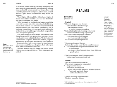 Deluxe GOD’S WORD for Each Day: Reading Plan Bible