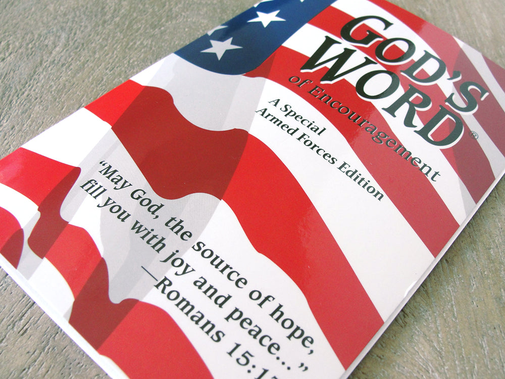 GOD’S WORD of Encouragement: A Special Armed Forces Edition (Case of 100 Copies)