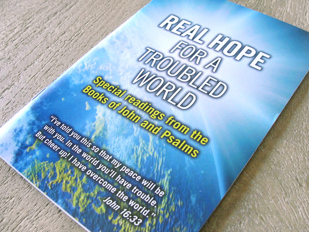 Real Hope for a Troubled World (Case of 80 Copies)